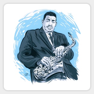 Cannonball Adderley - An illustration by Paul Cemmick Sticker